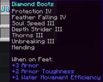 Best Boots Enchantments in Minecraft