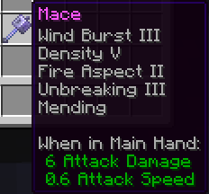 Best Mace Enchantments in Minecraft