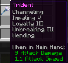 Best Trident Enchantments in Minecraft